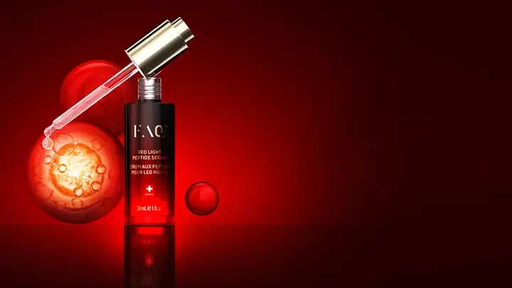 FAQ red light peptide serum
